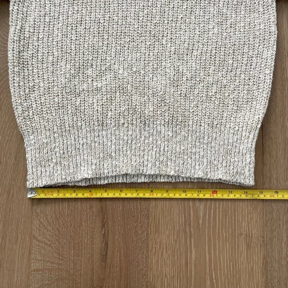 Free People Sweater Women Large Electric City Pullover Knit White Beige OB560520 - Picture 8 of 13